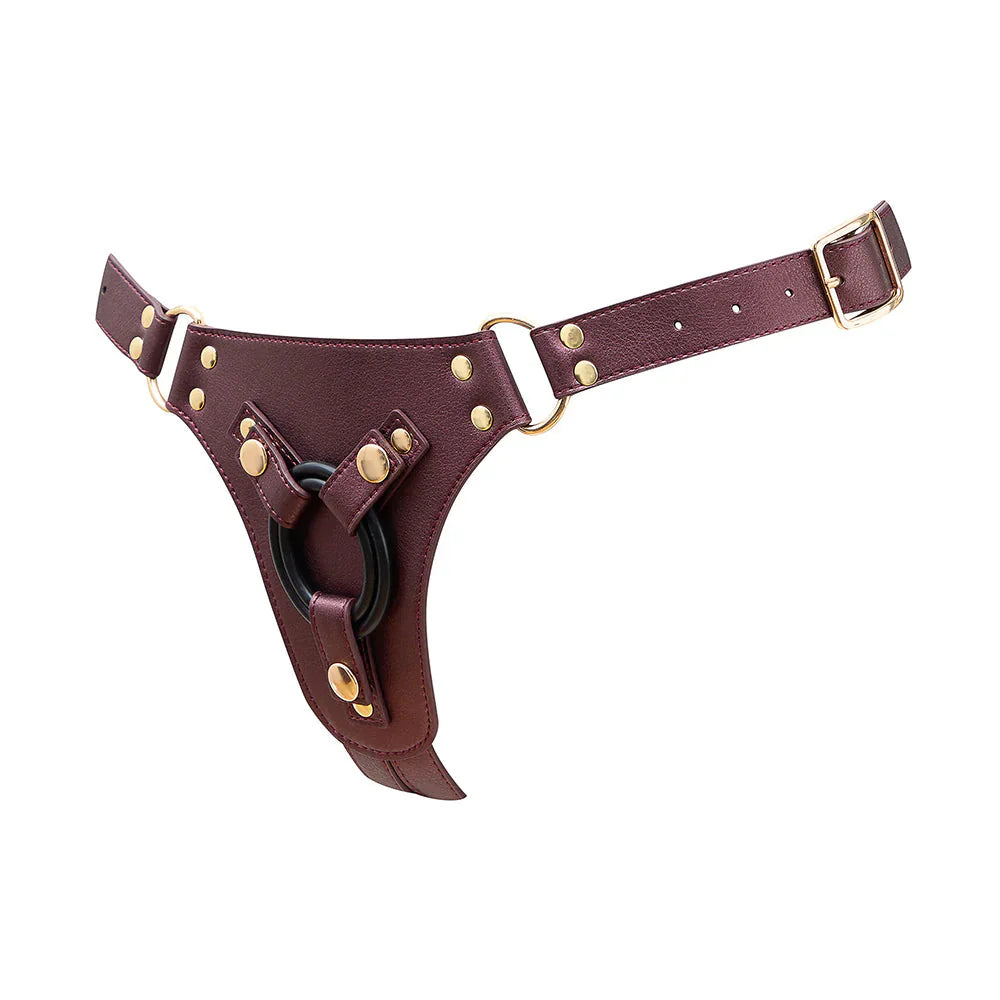 Strap On Me Harness Generous - Aubergine