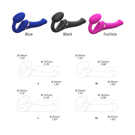 Strap-On-Me Multi Orgasm Bendable Strap-On