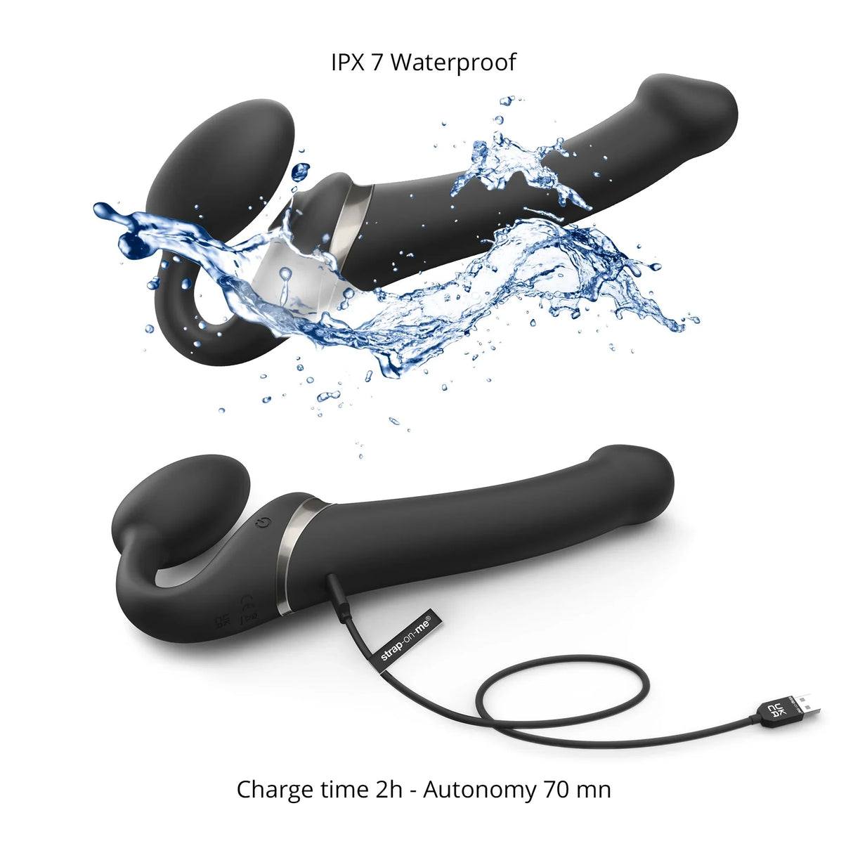 Strap-On-Me Multi Orgasm Bendable Strap-On