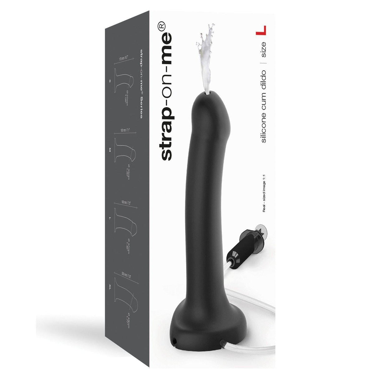 Strap-On-Me Silicone Cum Dildo