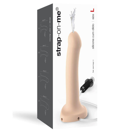 Strap-On-Me Silicone Cum Dildo