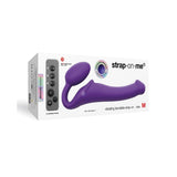Strap-On-Me Vibrating Bendable Strapless Strap On - M