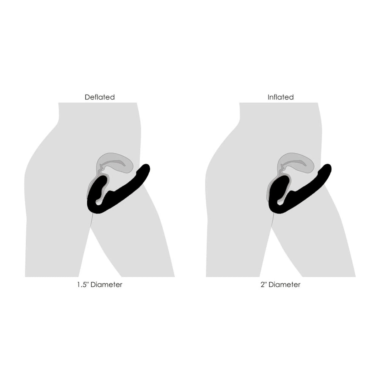 Strap U Ergo-Fit Twist Vibrating Strapless Strap On