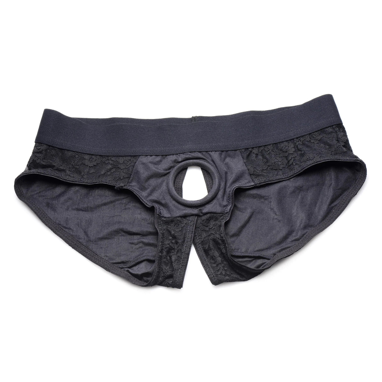 Strap U Lace Envy Crotchless Panty Harness - 2XL