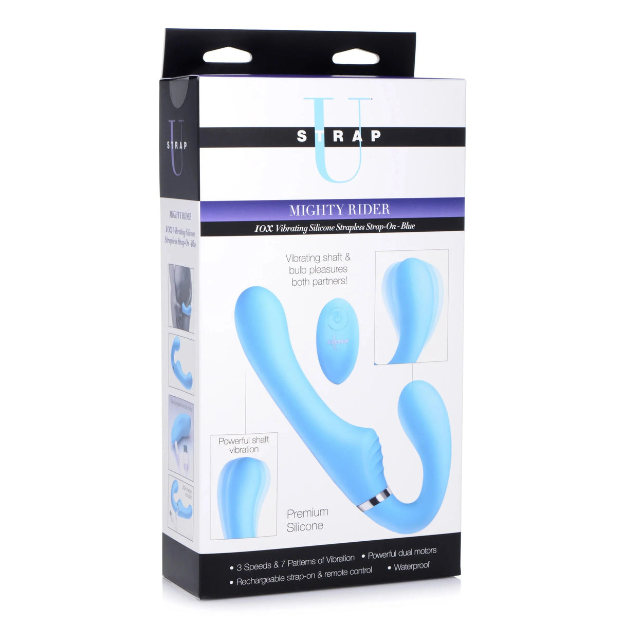 Strap U Mighty Rider Strapless Strap-On Vibe