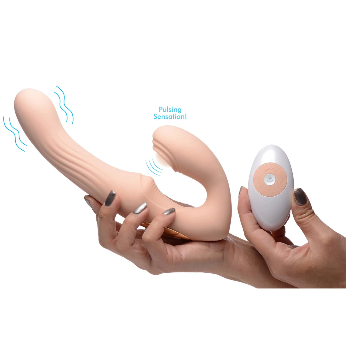 Strap U U-Pulse Pulsing & Vibrating Strapless Strap-on
