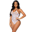 Strappy Back Lace Teddy