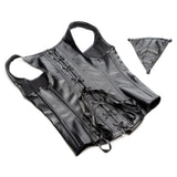 Strict Lace-up Corset And Thong