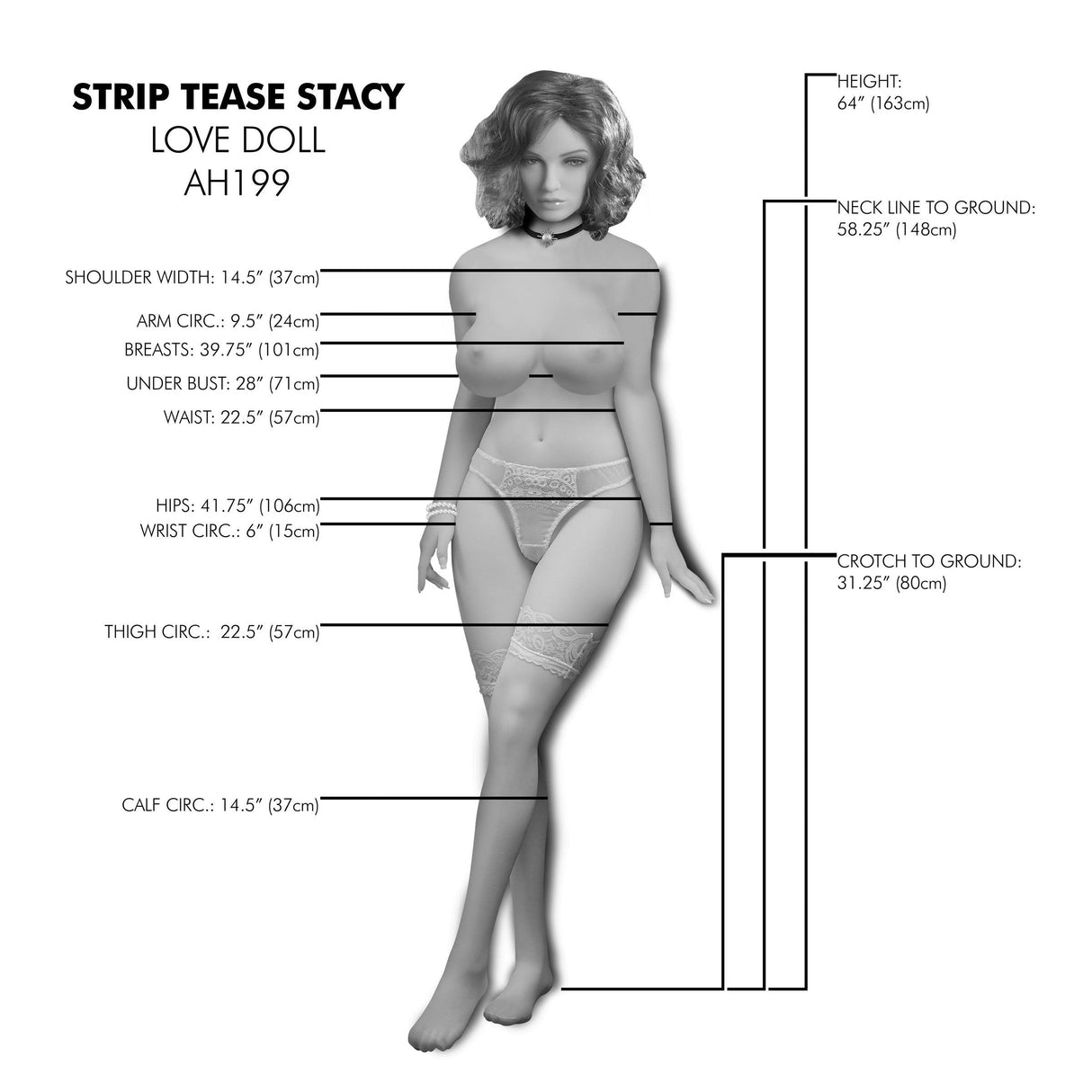 Strip Tease Stacy Love Doll