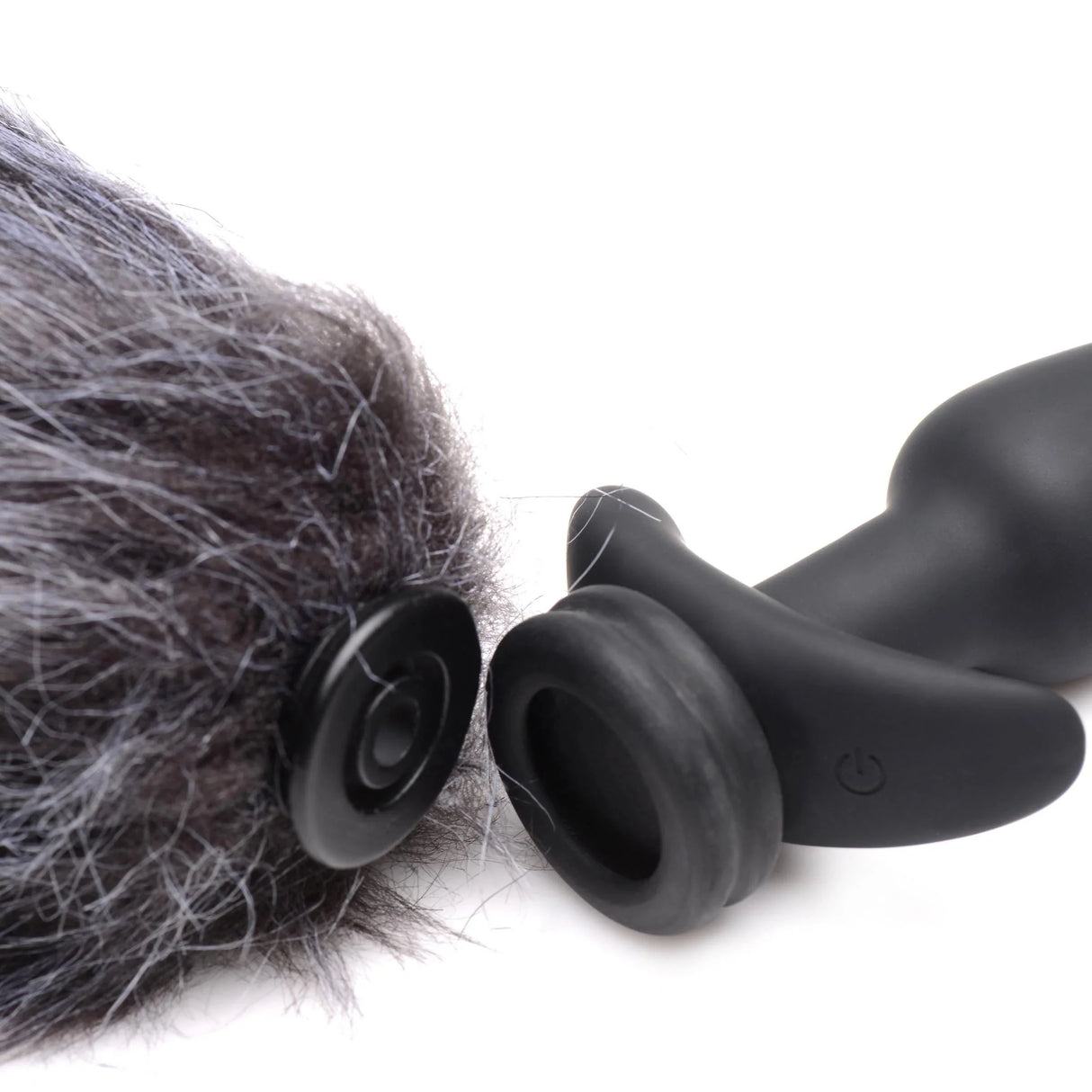 Tailz Snap On Vibrating Silicone Anal Plug with Remote