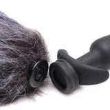 Tailz Snap On Vibrating Silicone Anal Plug with Remote
