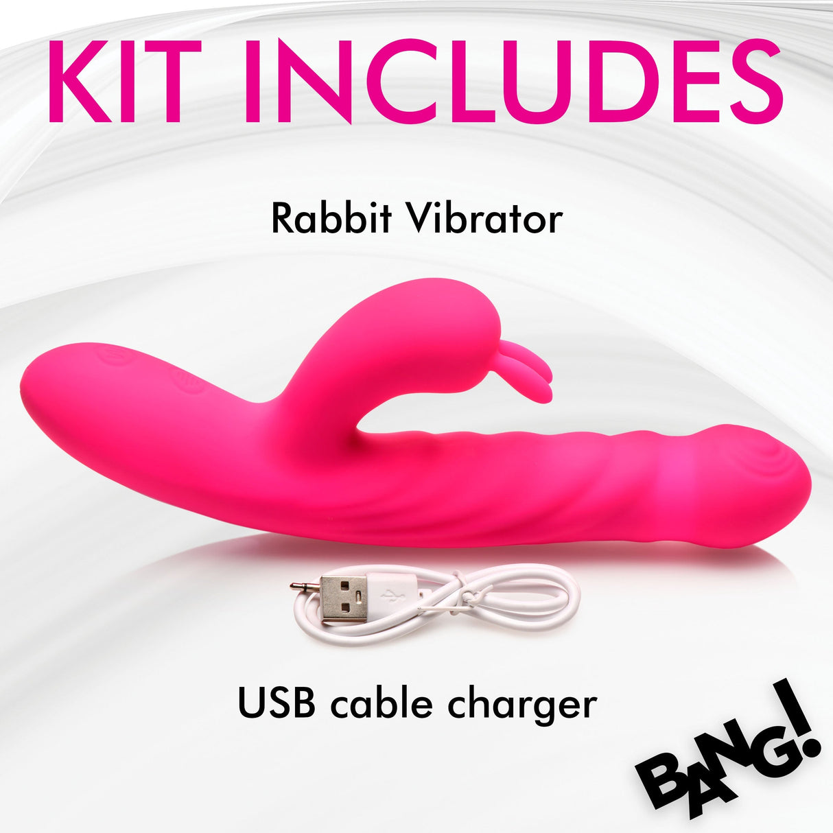 Thrusting and Vibrating Rabbit Vibrator