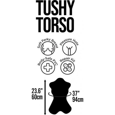 Tushy Torso Inflatable Love Toy