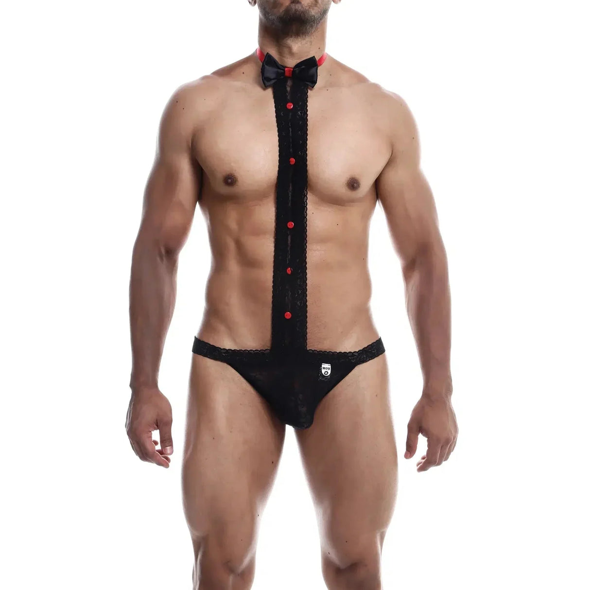 Tuxedo Lace Jockstrap
