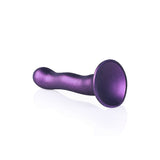 Ultra Soft Silicone 7 Inch Curvy G-Spot Dildo - Purple