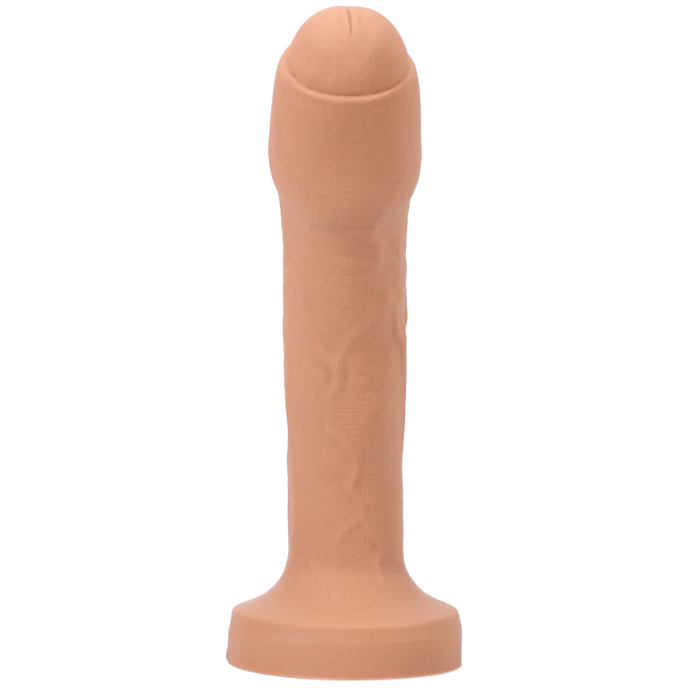 Uncut #2 6.5" Dual Density Dildo - Honey