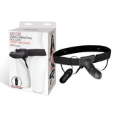 Unisex Vibrating Hollow Strap-On Dildo