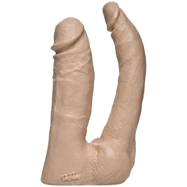 Vac-U-Lock Double Penetration Strap On Dildo