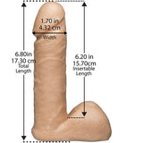 Vac-U-Lock Realistic Dildo Strap On