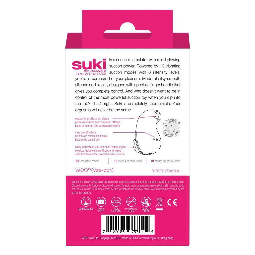 VeDO Suki Rechargeable Vibrating Sucker