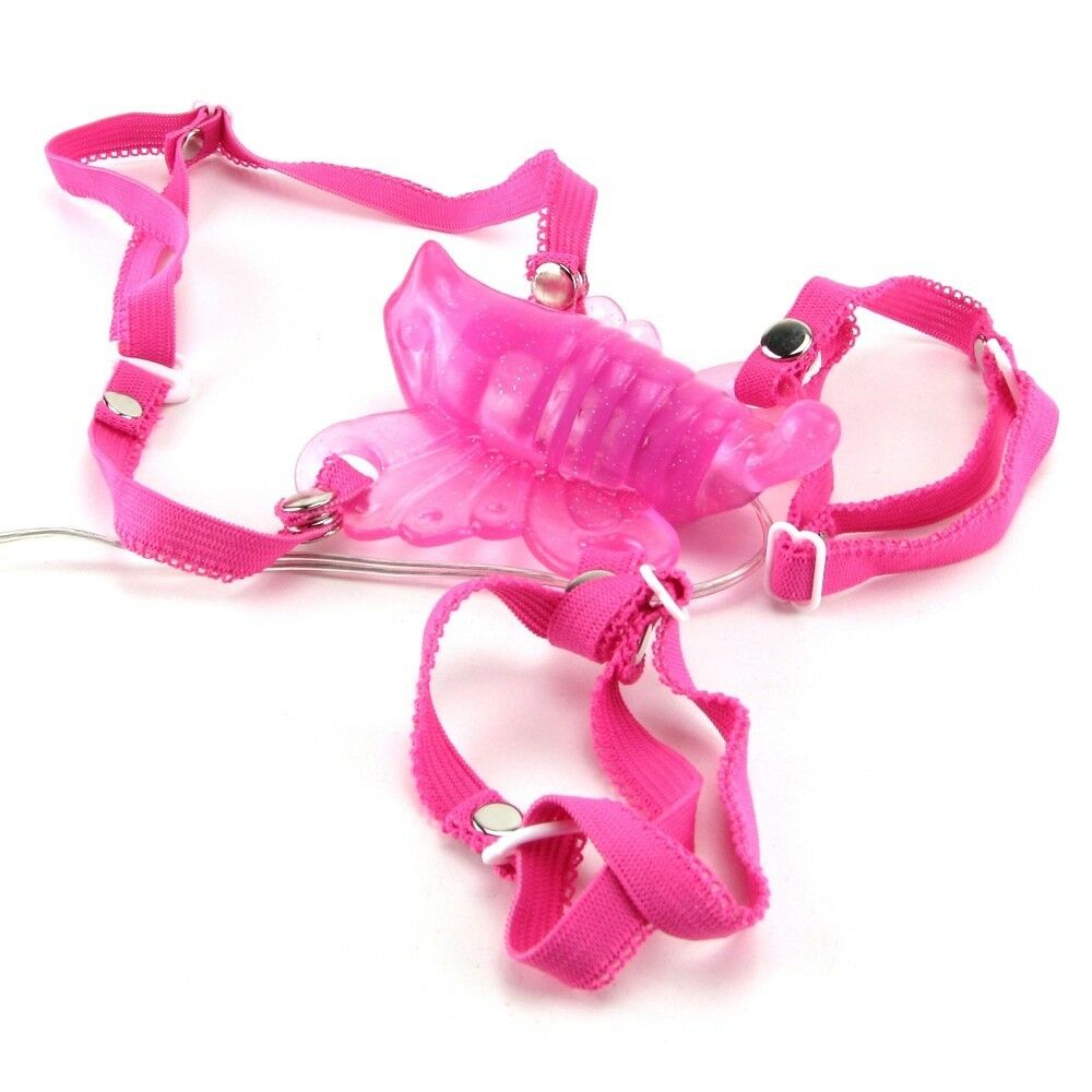 Venus Wearable Butterfly Vibrator - Pink