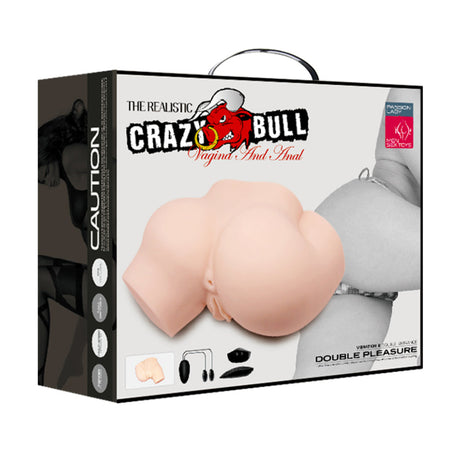 Vibrating Double Pleasure Vagina & Anal Masturbator