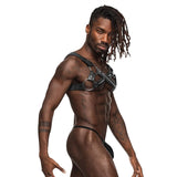 Virgo PU Leather Chest Harness