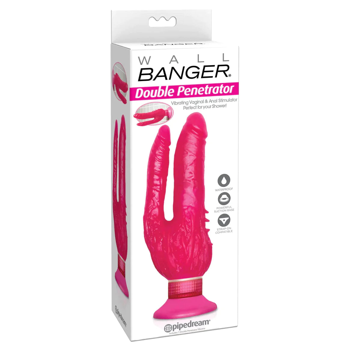 Wall Bangers Vibrating Double Dildo