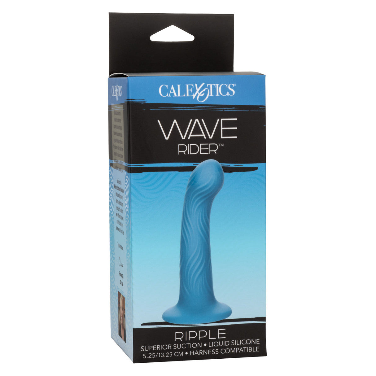 Wave Rider Ripple Liquid Silicone Dildo