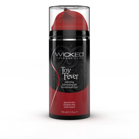 Wicked Toy Fever Water Based Warming Lube - 3.3 oz
