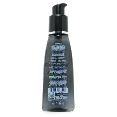 Wicked Ultra Heat Warming Sensation Silicone Based Lubricant - 2 oz Fragrance Free
