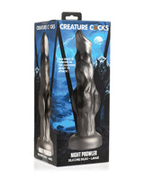 Night Prowler Silicone Silver Dildo