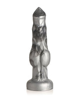 Night Prowler Silicone Silver Dildo