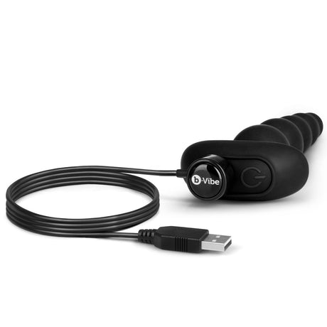 b-Vibe Cinco Remote Control Rechargeable Anal Beads