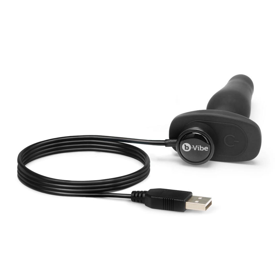 b-Vibe Novice Vibrating Silicone Butt Plug