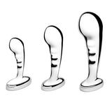 b-Vibe Stainless Steel 3-Piece P-Spot Training Set