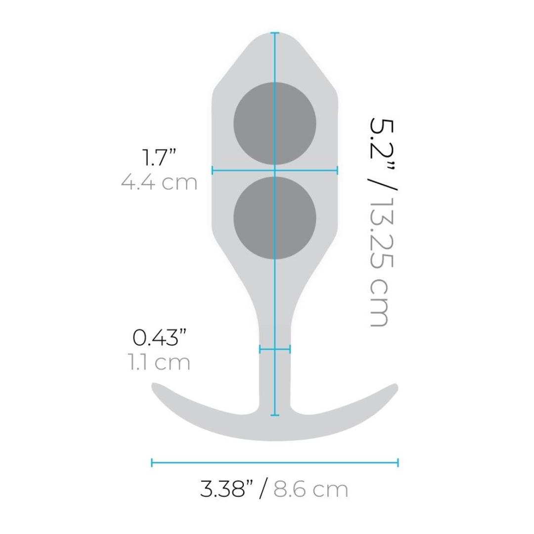 b-Vibe Weighted Snug Plug 4