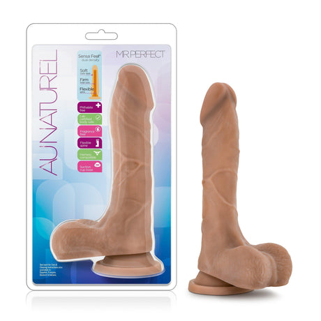 Blush Au Naturel Mister Perfect Dual Density Dildo