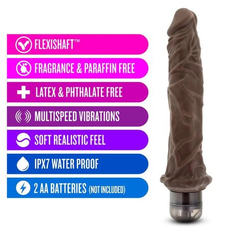 Blush Dr. Skin 9.75 Inch Vibrating Cock