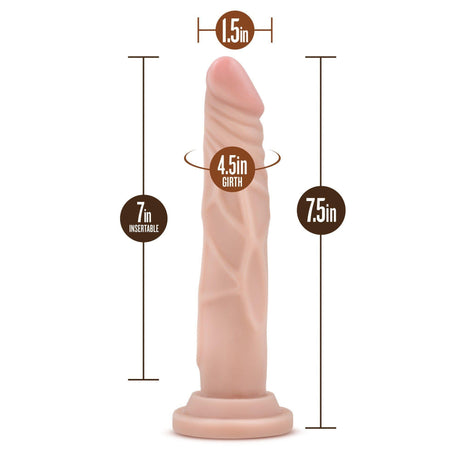 Blush Dr. Skin Basic Realistic Cock