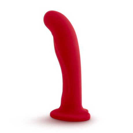 Blush Temptasia Jezebel Curved Silicone Dildo for Strap On