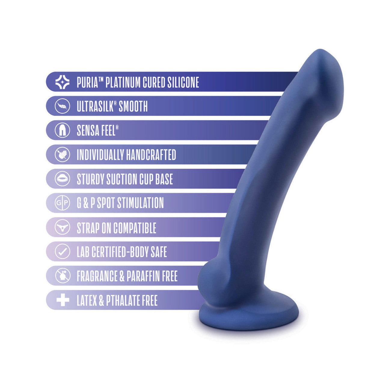 Blush Avant D10 Ergo Mini Dual-Density Dildo