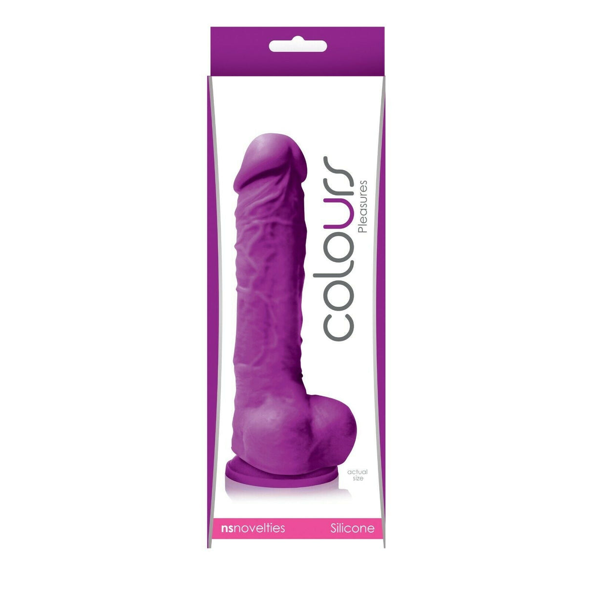 Colours Pleasures Dildo with Suction Cup