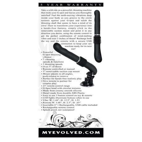 G Force Thrusting Vibrator