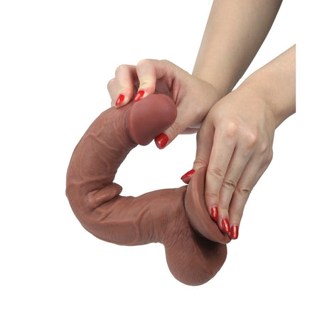 Get Lucky 11 Inch Real Skin Dildo