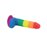 Get Lucky Real Skin 7.5 Inch Pride Dildo