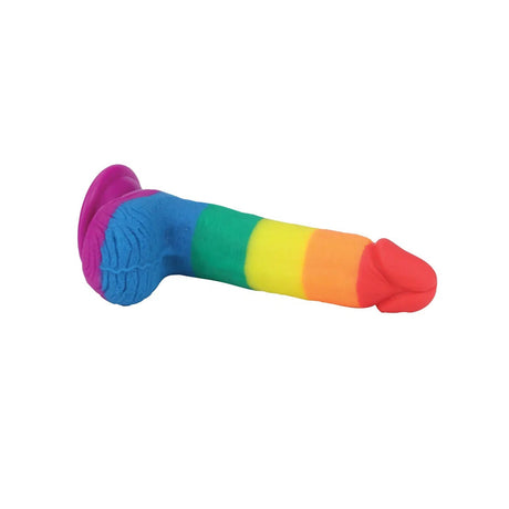 Get Lucky Real Skin 7.5 Inch Pride Dildo