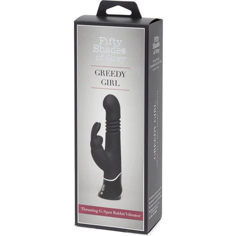Greedy Girl Thrusting G-Spot Rabbit Vibrator