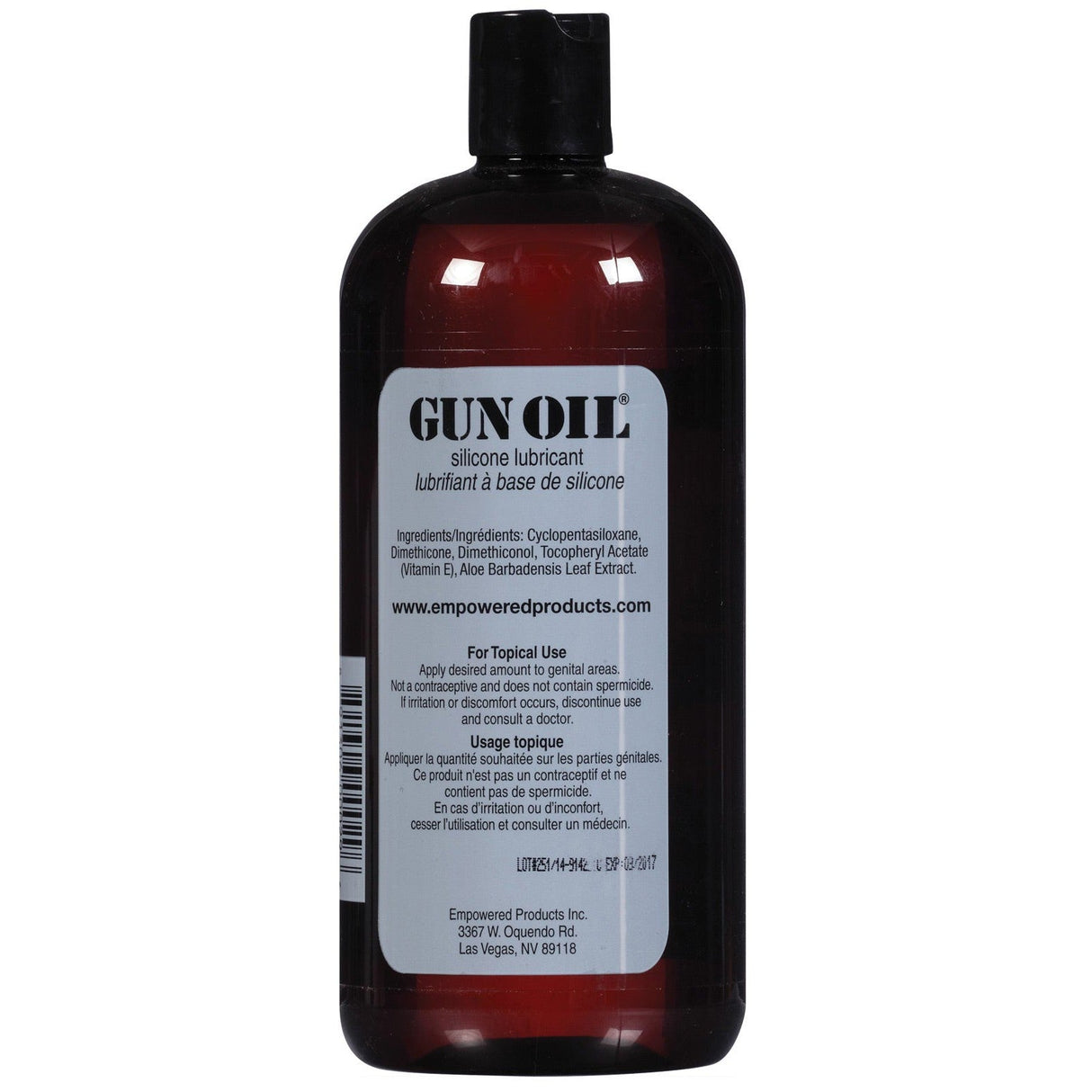 Gun Oil Silicone Lubricant