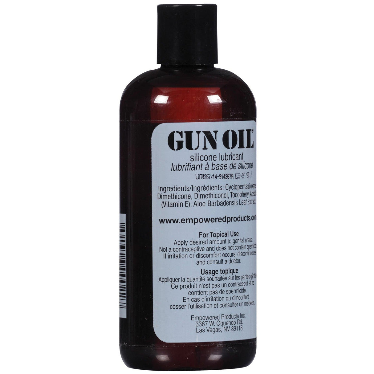 Gun Oil Silicone Lubricant